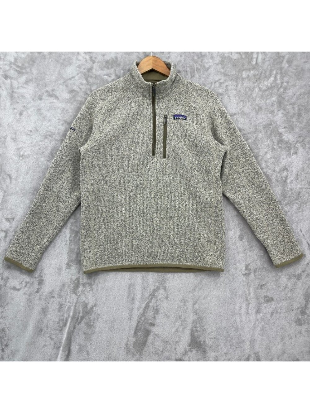 Patagonia Breckenridge CO Logo Better Sweater 1/4 Zip Fleece Pullover